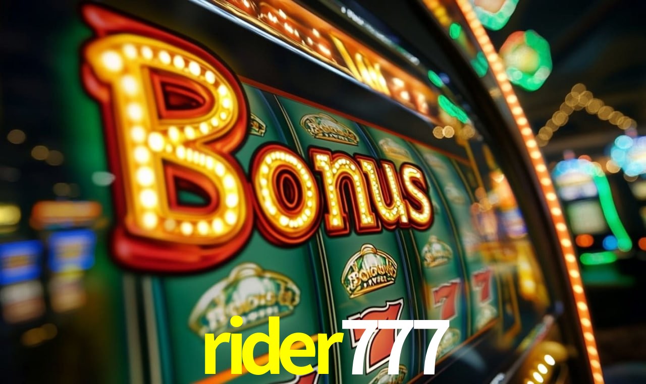 Jogos de loteria online na rider777